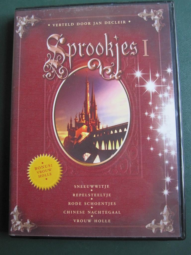 Efteling sprookjes 1 (5 sprookjes op 1 DVD), Cd's en Dvd's, Avontuur, Alle leeftijden, Boxset, Ophalen of Verzenden