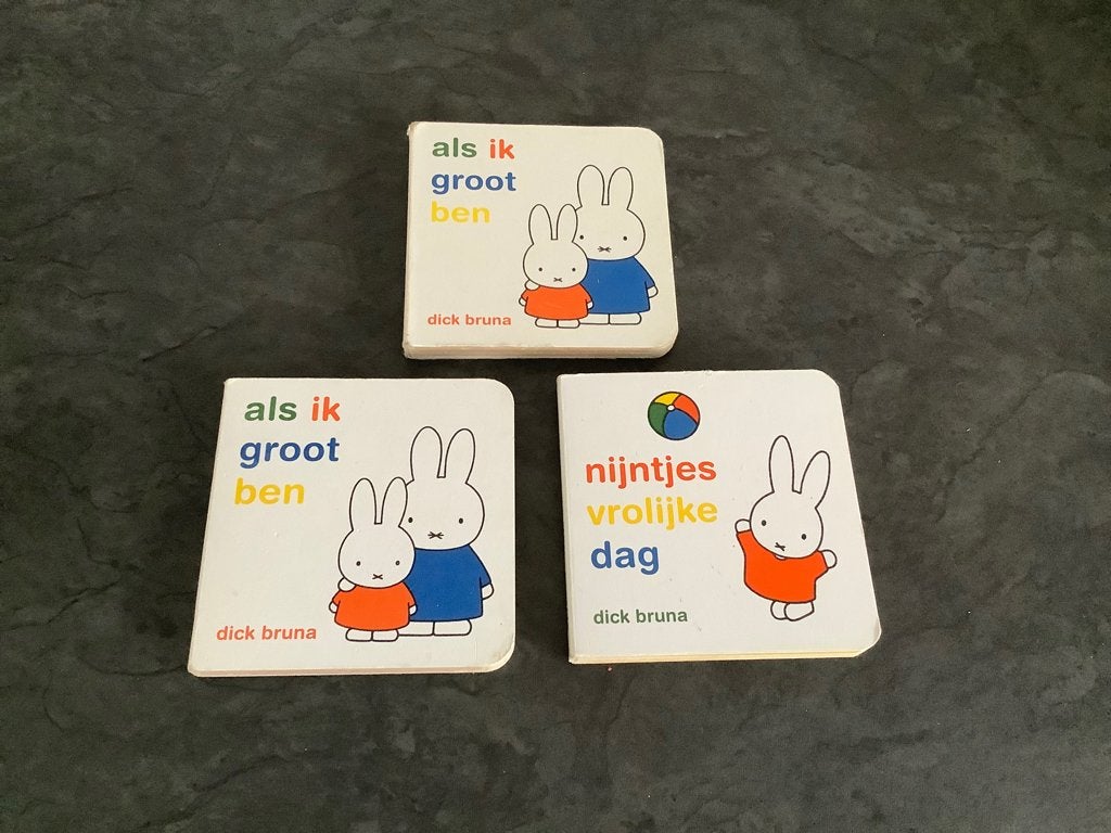 Nijntje verschillende mini voorleesboekjes, Garçon ou Fille, Enlèvement ou Envoi, Utilisé, Dick Bruna