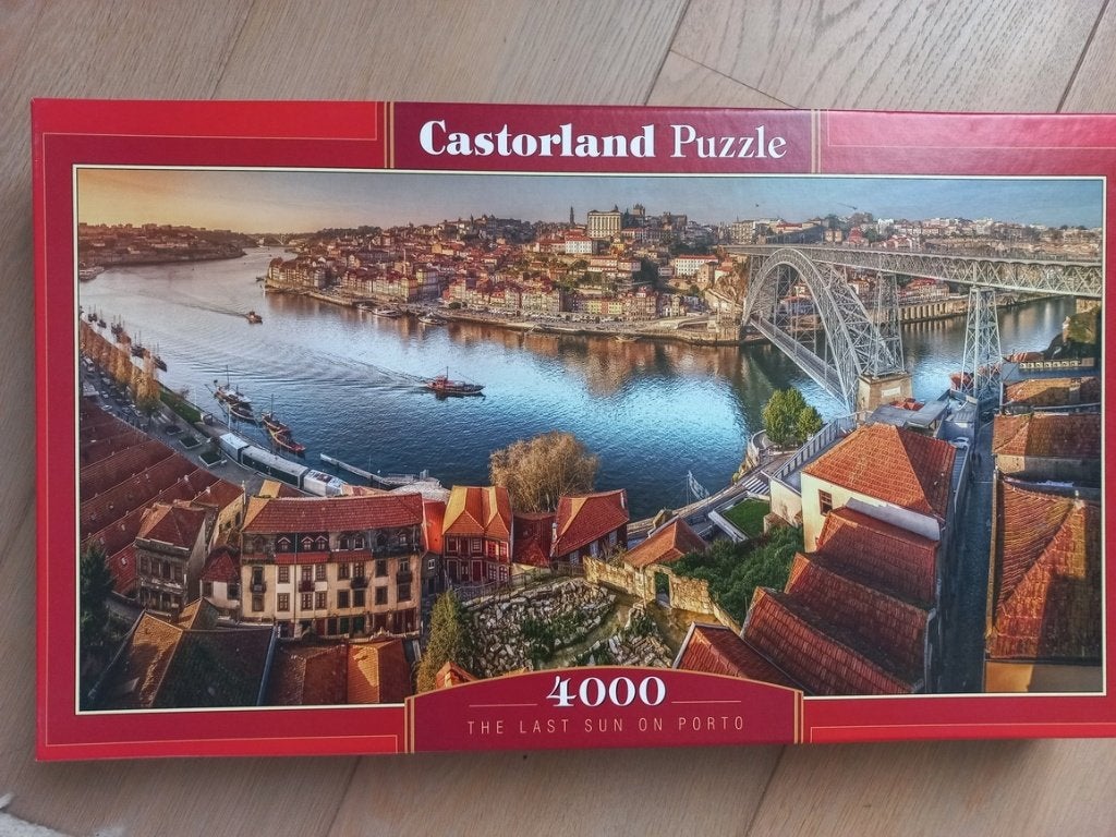 Castorland puzzel 4000 stuks Porto, Hobby en Vrije tijd, Ophalen, Meer dan 1500 stukjes, Zo goed als nieuw, Legpuzzel