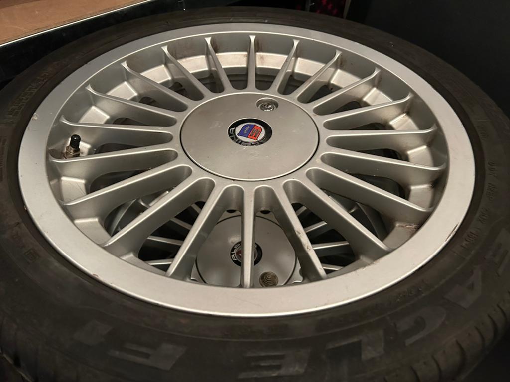 17 inch Alpina 8J / 9J breedset BMW E30 M3 E36 B8 E46 velgen, Auto-onderdelen, Banden en Velgen, Banden en Velgen, 17 inch, Overige