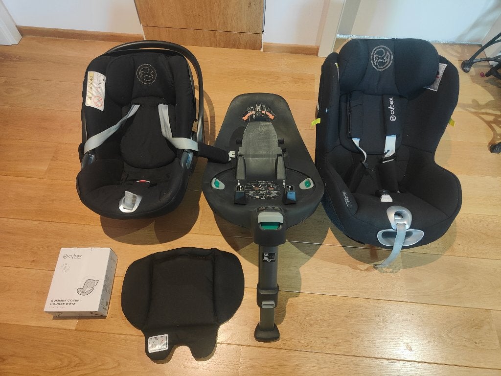 Pack all in - CYBEX Platinum Solution Z i-Fix 3 en 1, Enfants & Bébés, Sièges auto, Autres marques, Enlèvement ou Envoi, 0 à 18 kg