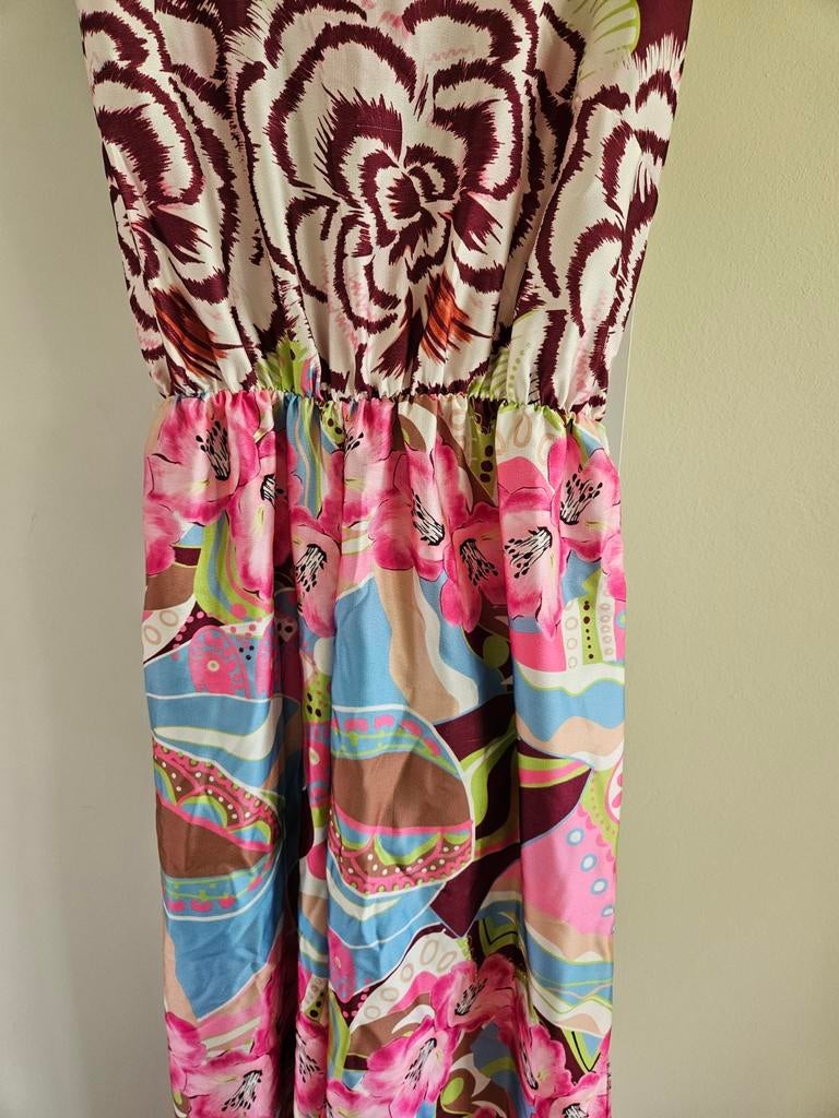 Gekleurde jumpsuit, Kleding | Dames, Ophalen of Verzenden, Zo goed als nieuw, Maat 42/44 (L), Overige kleuren