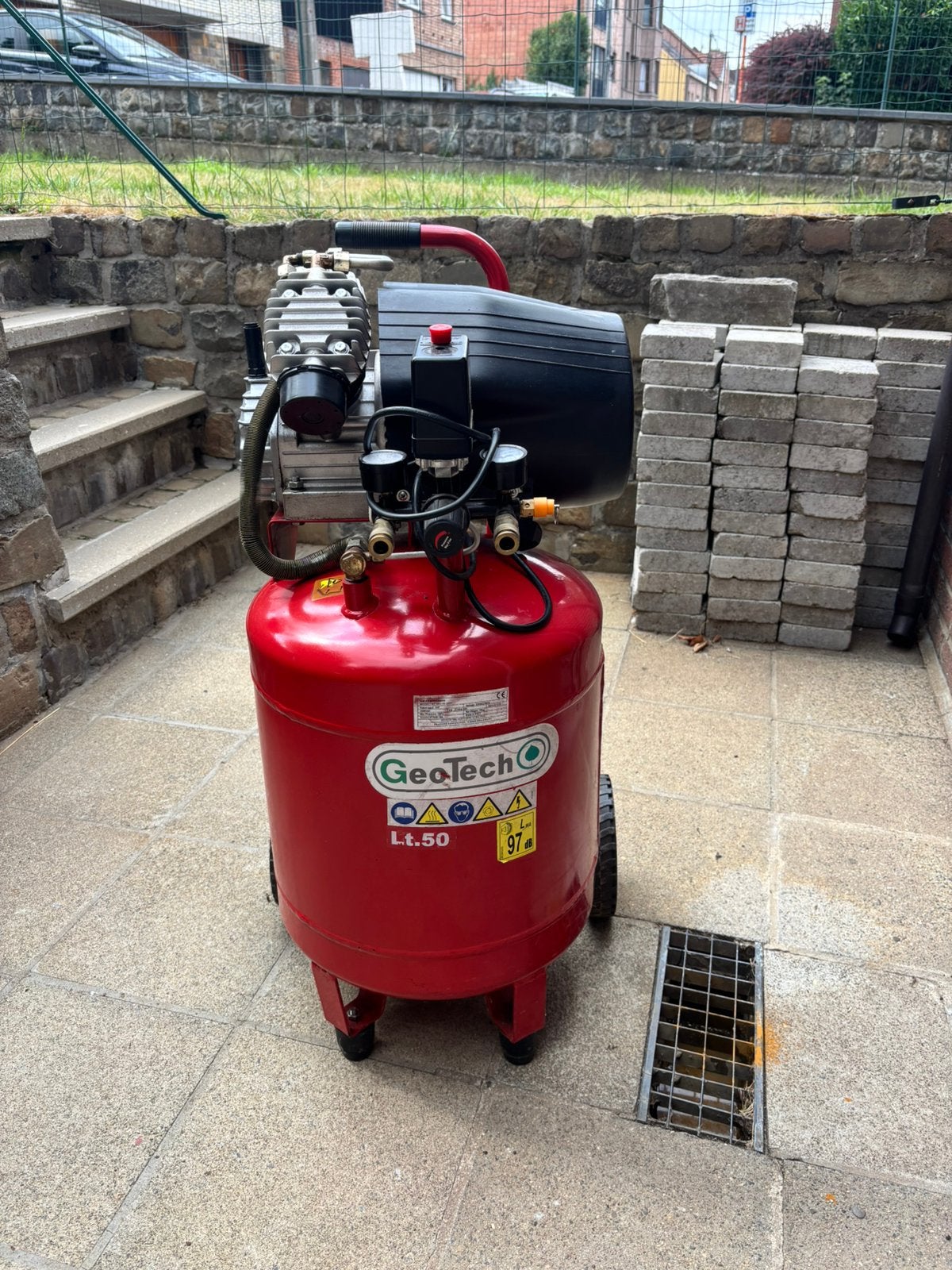 Compresseur 50l, Bricolage & Construction, Compresseurs, Comme neuf, Enlèvement, 6 à 10 bars, 25 à 100 litres