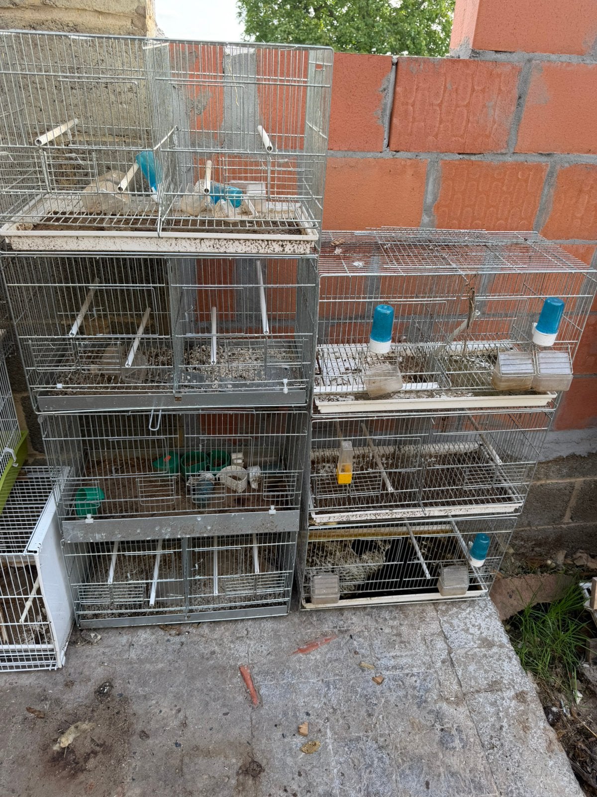 Lot met vogelkooien, Ophalen of Verzenden, Zo goed als nieuw, Vogelkooi