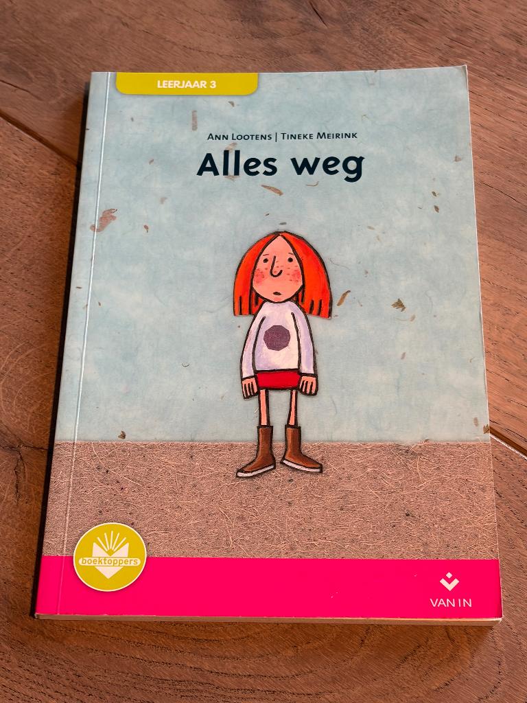 Boektoppers 3de leerjaar - Alles weg, Ophalen of Verzenden, Gelezen, Fictie algemeen