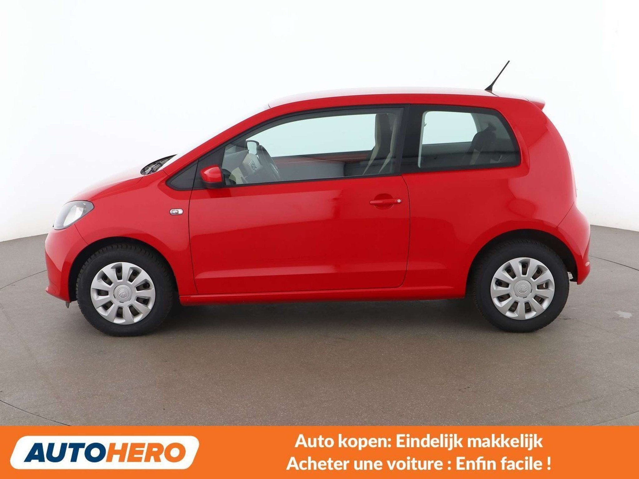 Skoda Citigo 1.0 MPI Ambition (année de construction 2016), Autos, Skoda, Rouge, https://public.car-pass.be/vhr/2de806a4-ad1e-4342-8d1b-f49199bbe82c