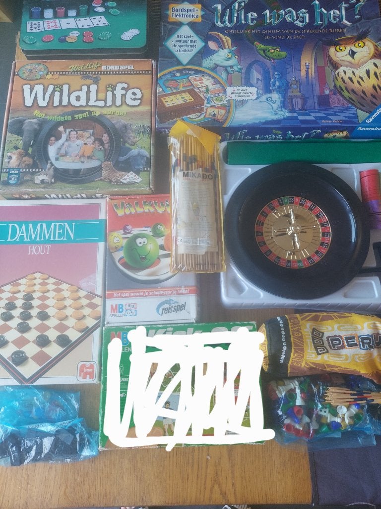 Gezelschapsspellen, Hobby en Vrije tijd, Gezelschapsspellen | Bordspellen, Ophalen of Verzenden, Gebruikt