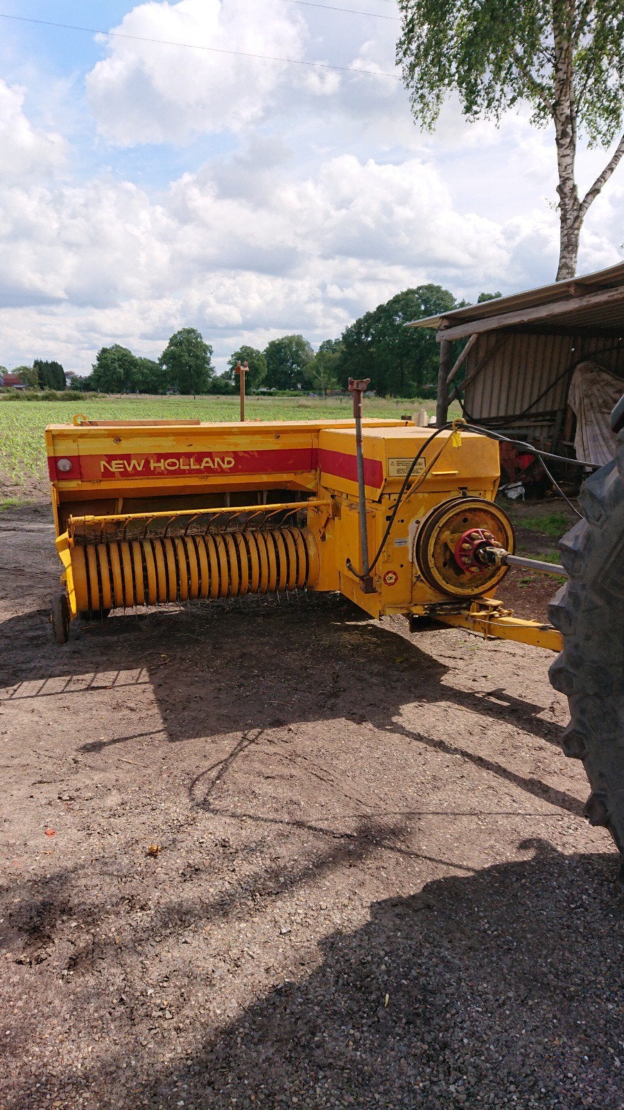 New holland 940 kleine balen pers, Articles professionnels, Enlèvement