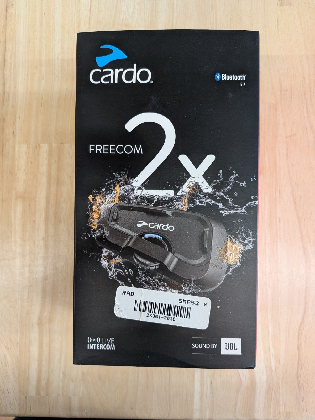 Cardo Freecom 2X JBL single, Ophalen, Zo goed als nieuw
