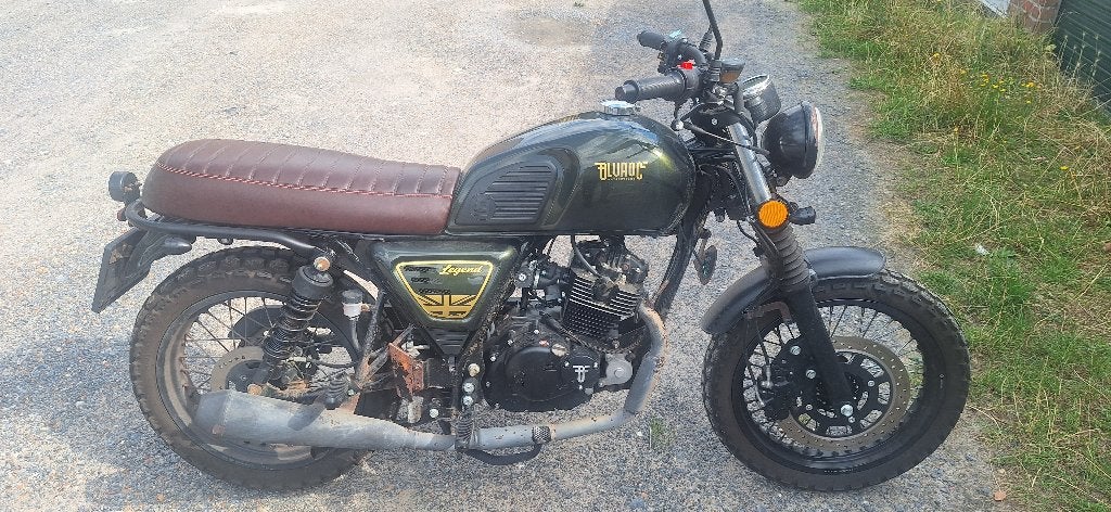 Bluroc Legend 125, Motos, Occasion, Particulier, Bullit bluroc, 1 cylindre