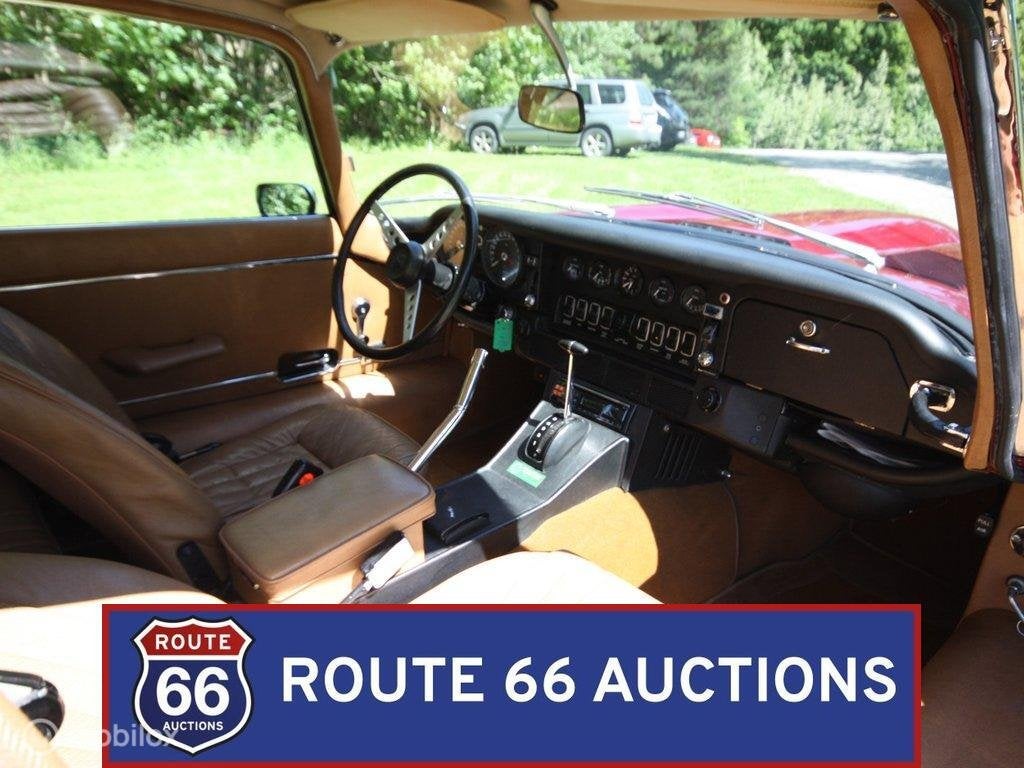 Jaguar E-Type Coupe S3 | 1972 | Route 66 Auctions, Zwart, Bedrijf, Handgeschakeld, Overige carrosserie
