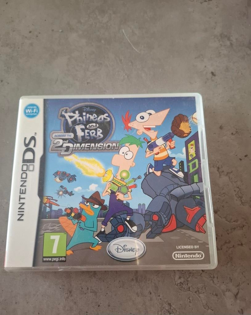 Phineas and Ferb DS spel, Games en Spelcomputers, Games | Nintendo DS, Ophalen of Verzenden, Zo goed als nieuw