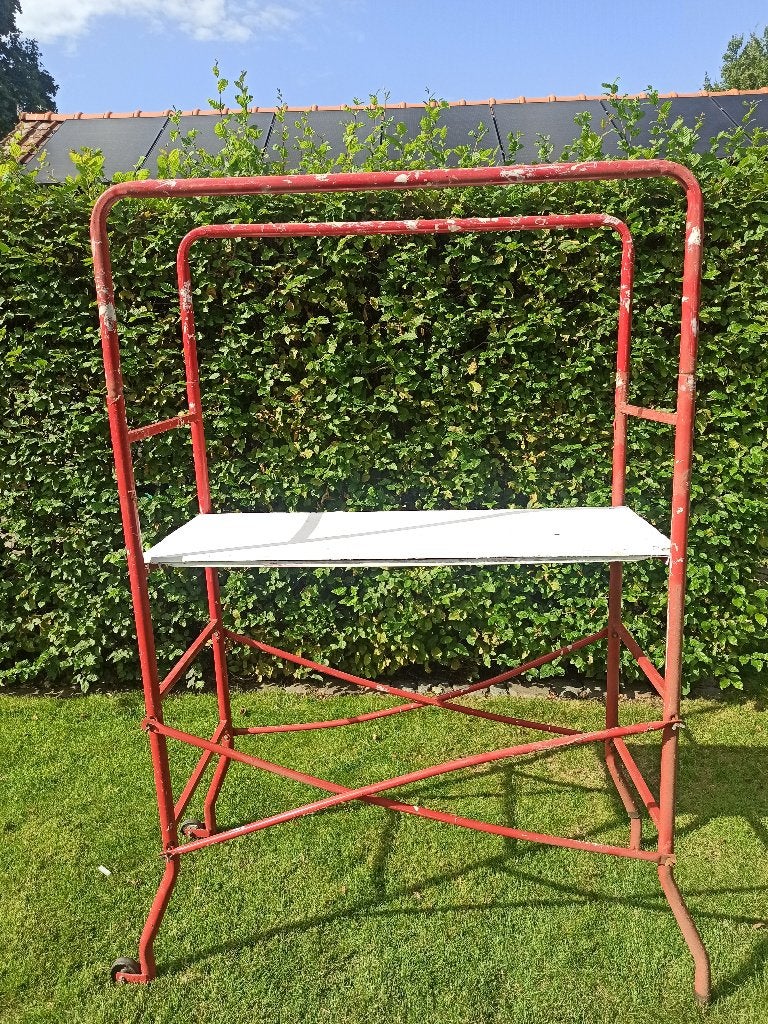 Stelling bouw en tuin, Doe-het-zelf en Bouw, Ophalen, Gebruikt, Rolsteiger of Kamersteiger