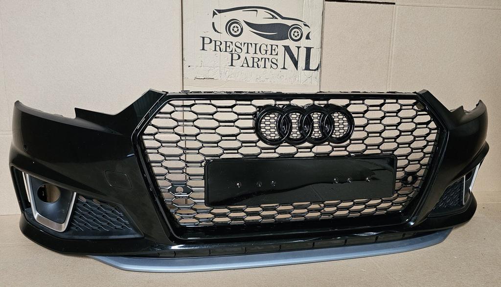Voorbumper Audi A4 B9 8W S-Line Competition Plus 8W0807437AB, Gebruikt, -, Voor, Ophalen of Verzenden