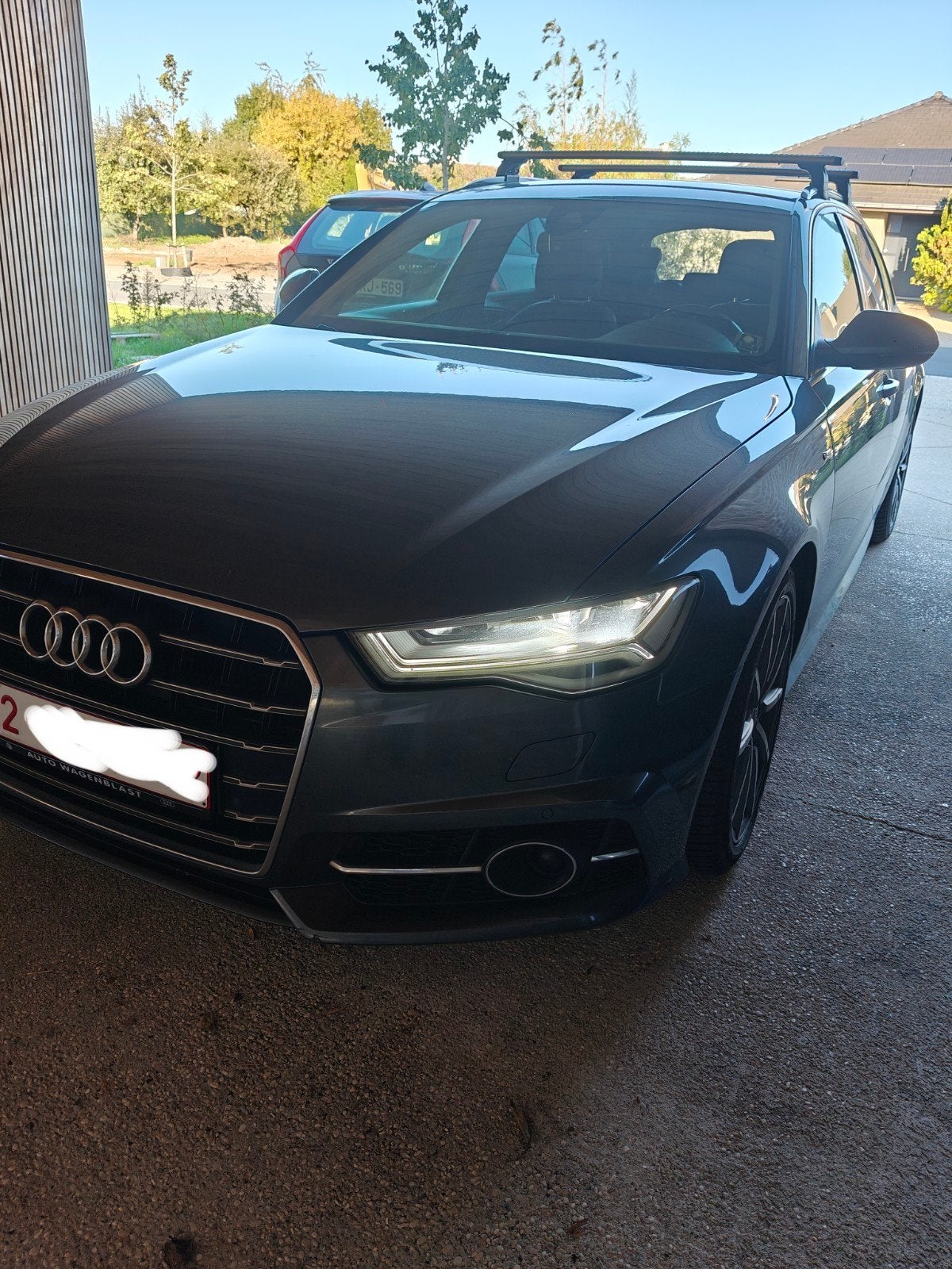 Audi A6 avant S line 2.0, Autos, Argent ou Gris, Achat, Euro 6, Noir