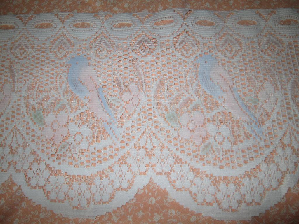 Rideau de voilage brise-bise blanc, Ophalen, Wit, 50 tot 100 cm, Zo goed als nieuw