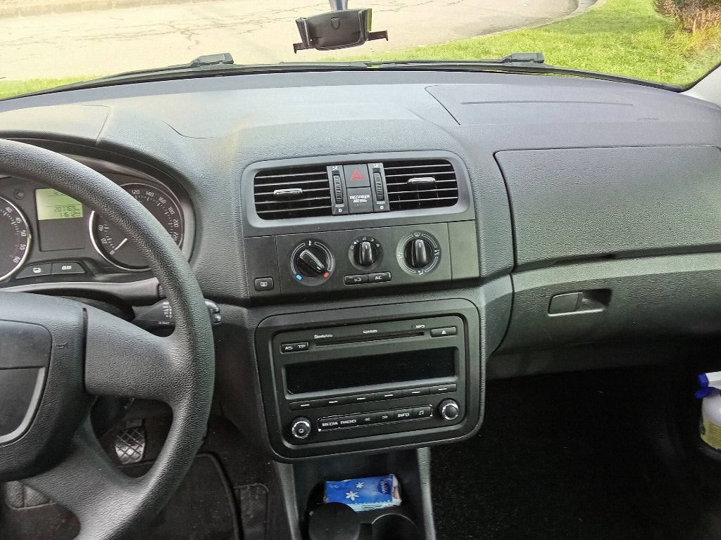 skoda fabia, Auto's, Voorwielaandrijving, Stof, Zwart, 5 deurs