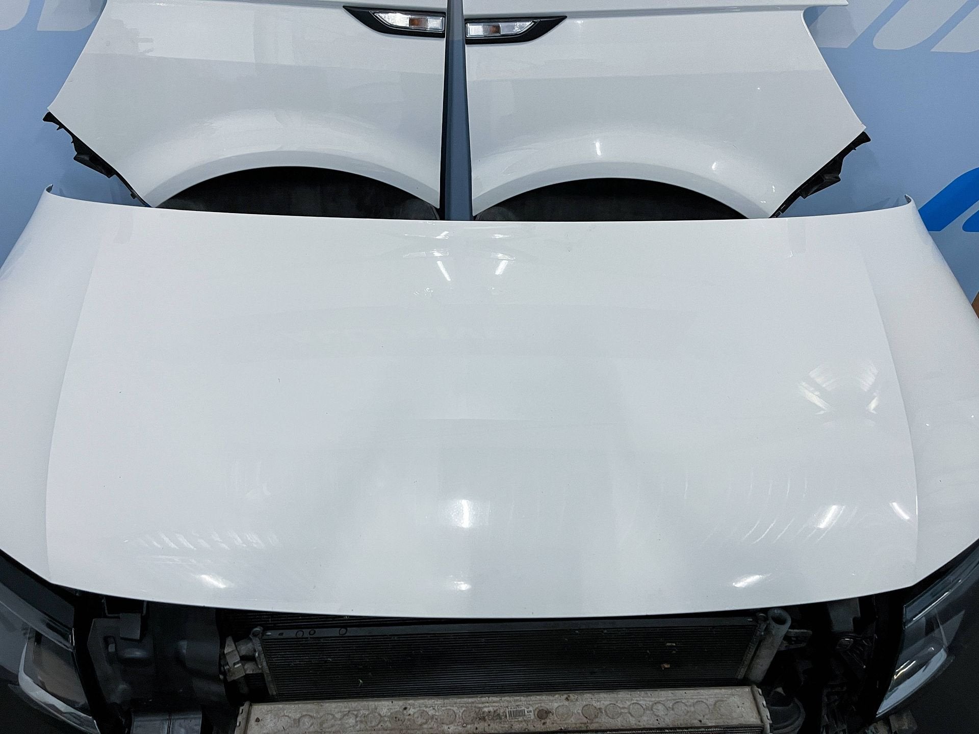 Complete voorkop VW Volkswagen Transporter T6 wit LB9A ACC, -, Utilisé, -, Avant