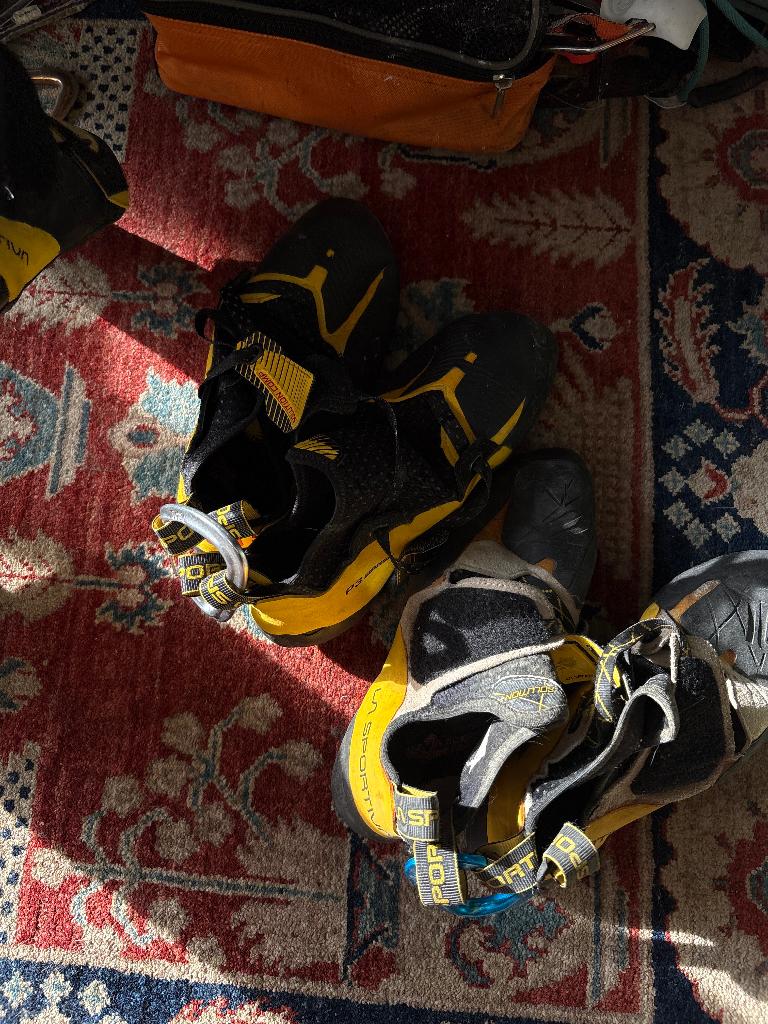 Chaussons d’escalade, Enlèvement, Comme neuf, Chaussons d'escalade