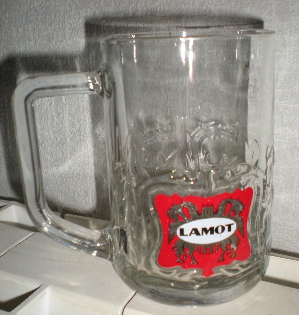 LAMOT  Chope (verre moulé), Enlèvement ou Envoi, Comme neuf, Chope(s)