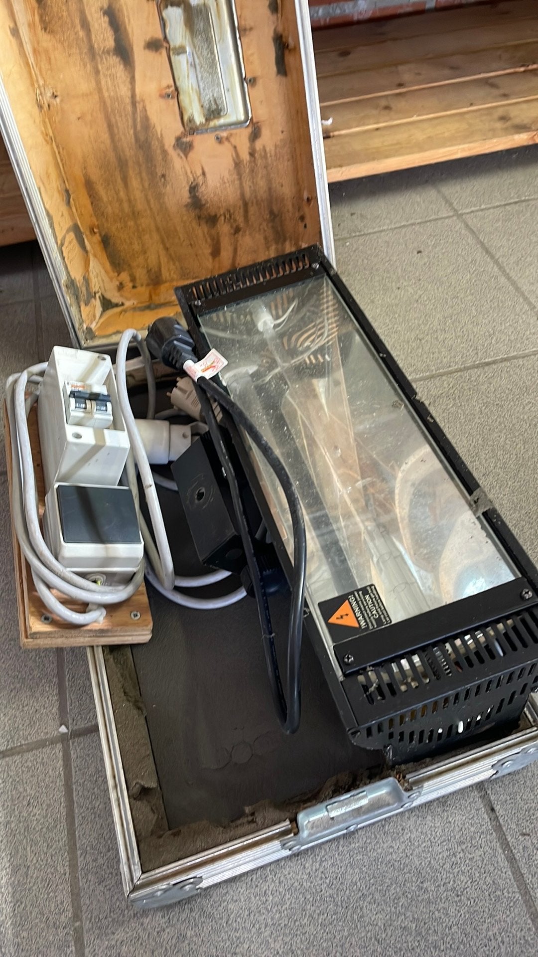 Strobo 1500 w dmx met flightcase, Muziek en Instrumenten, Ophalen, Gebruikt, Licht