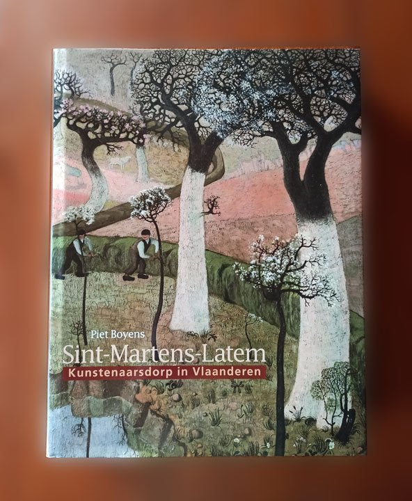 Sint-Martens-Latem Kunstenaarsdorp in Vlaanderen, Boeken, Piet Boyens, Ophalen of Verzenden, Zo goed als nieuw, Schilder- en Tekenkunst