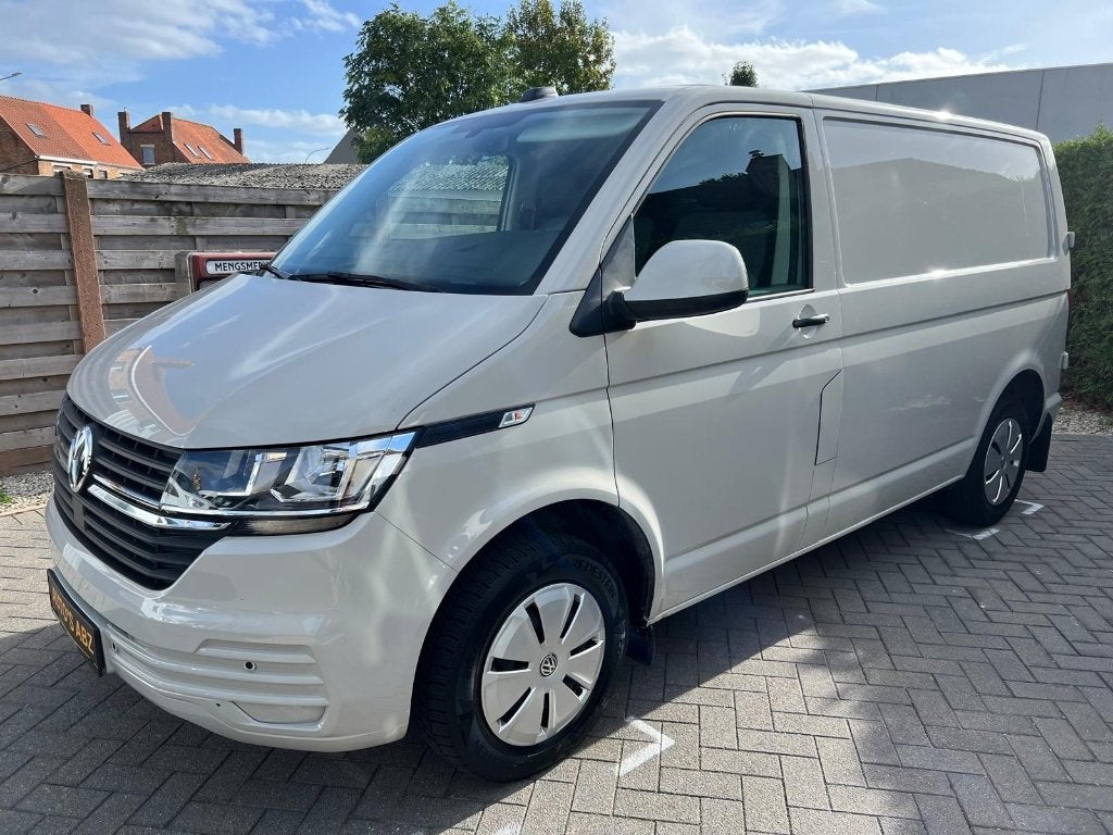 VW Transporter 2.0 TDi automaat, Autos, Argent ou Gris, Entreprise, 3 places, Diesel
