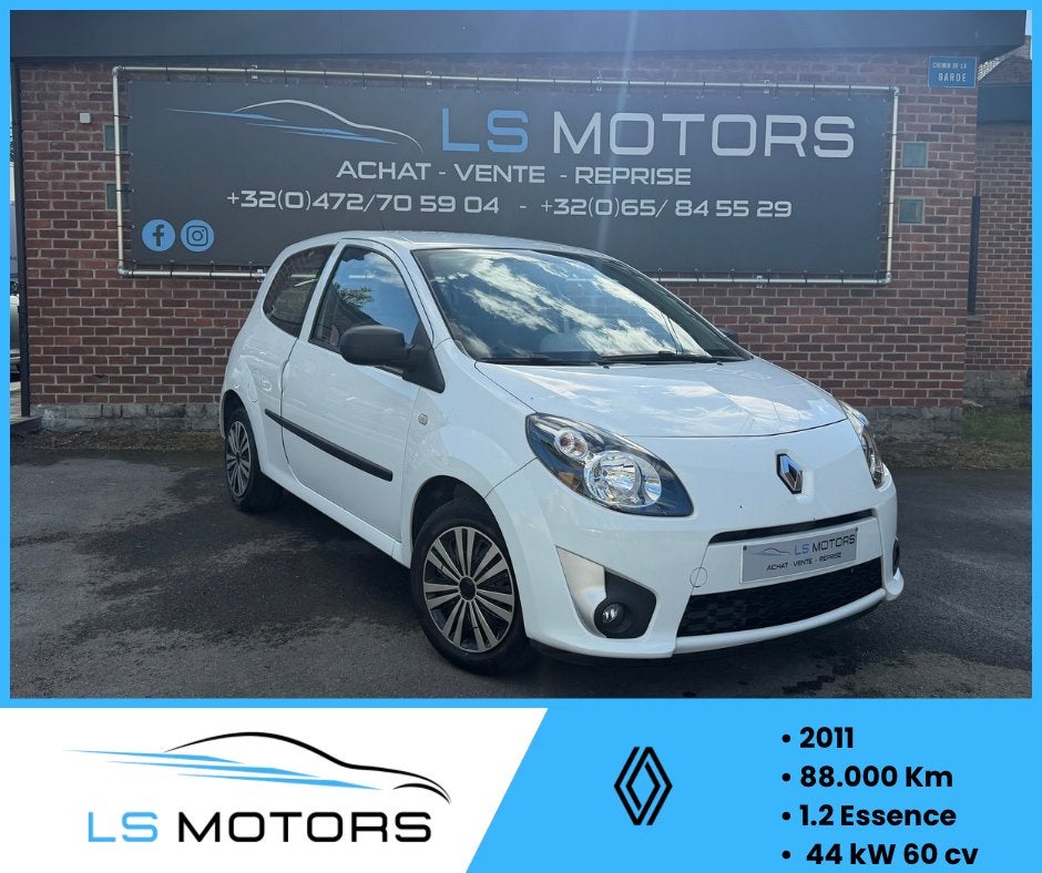 Renault TWINGO *88.000KM*, Autos, USB, Entreprise, Boîte manuelle, Entretenue par le concessionnaire