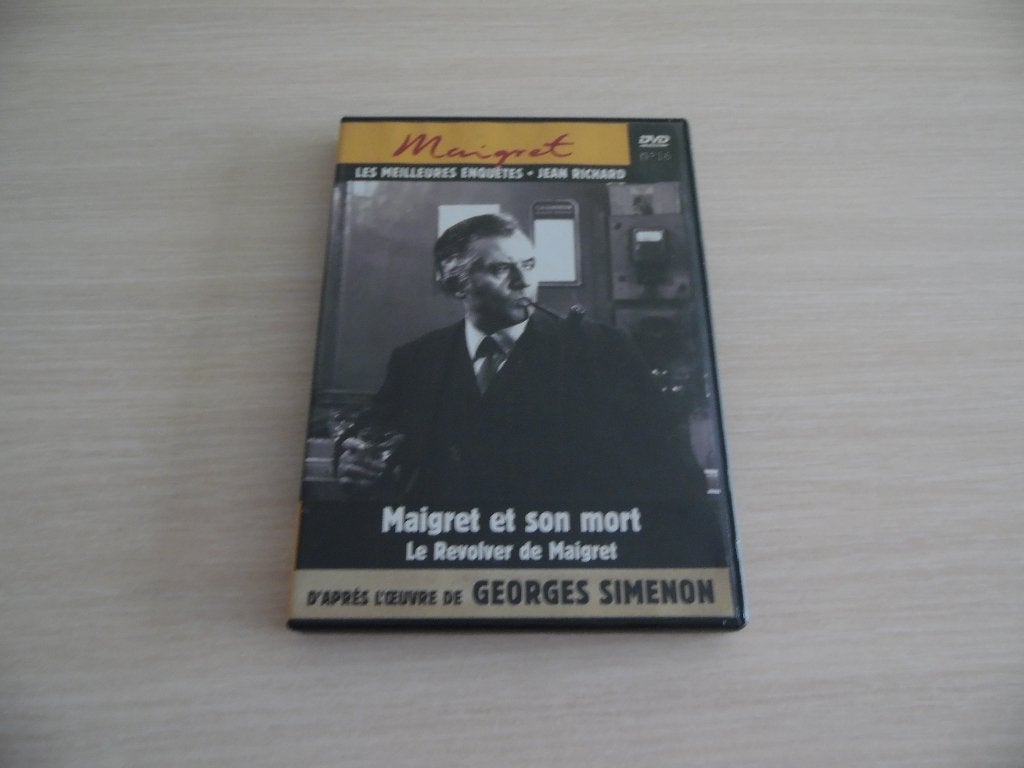 MAIGRET ET SON MORT ET LE REVOLVER DE MAIGRET, Cd's en Dvd's, Dvd's | Tv en Series, Alle leeftijden, Overige genres, Ophalen of Verzenden