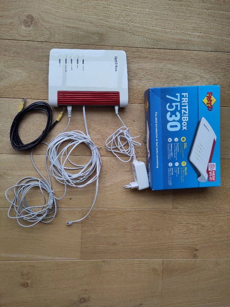 Fritz!Box 7530 router, Computers en Software, Routers en Modems, Ophalen of Verzenden, Gebruikt, Router, Fritzbox
