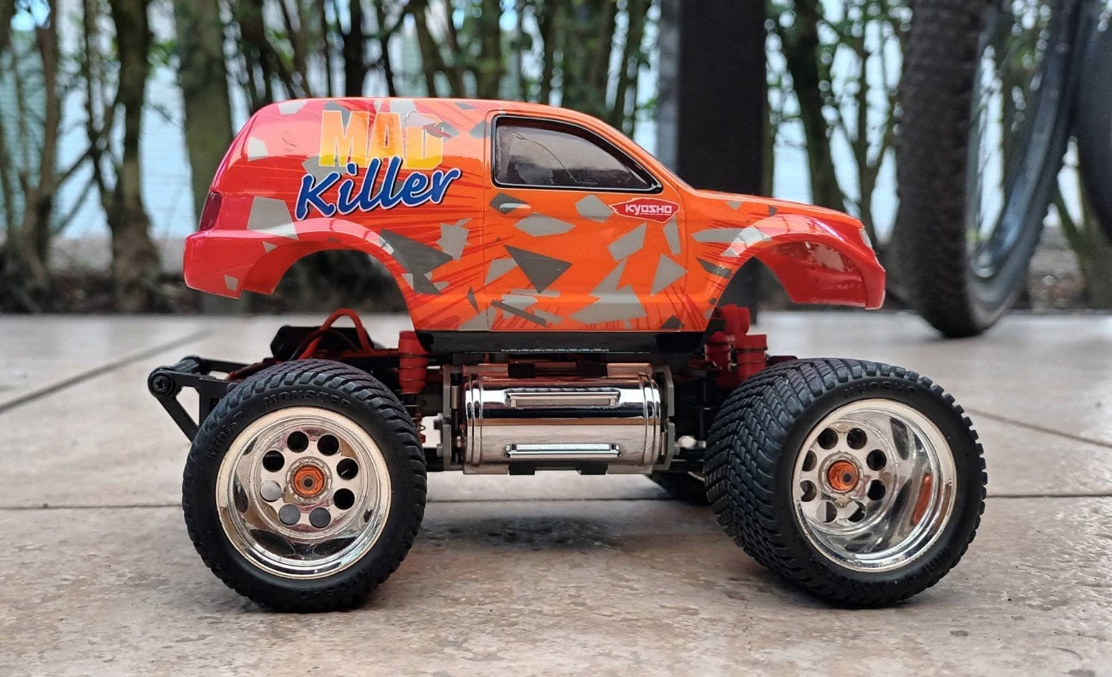 Kyosho mini z monster truck asf, Enlèvement