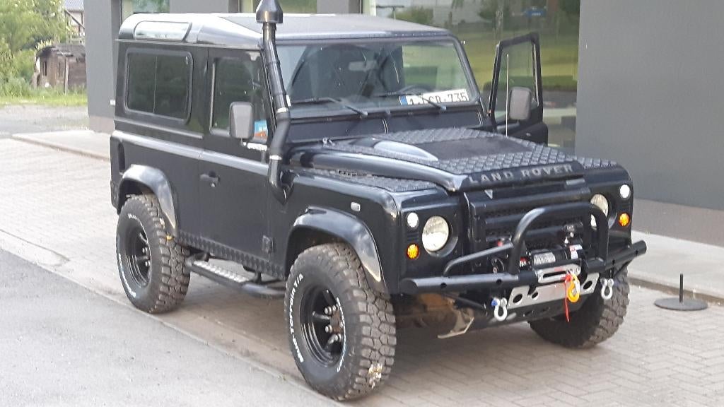 land rover defender 90, Auto's, 90 kW, Euro 5, Zwart, 4 cilinders