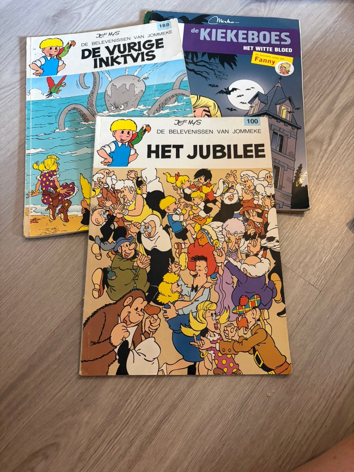 Strips (3 stuks), Ophalen, Gelezen