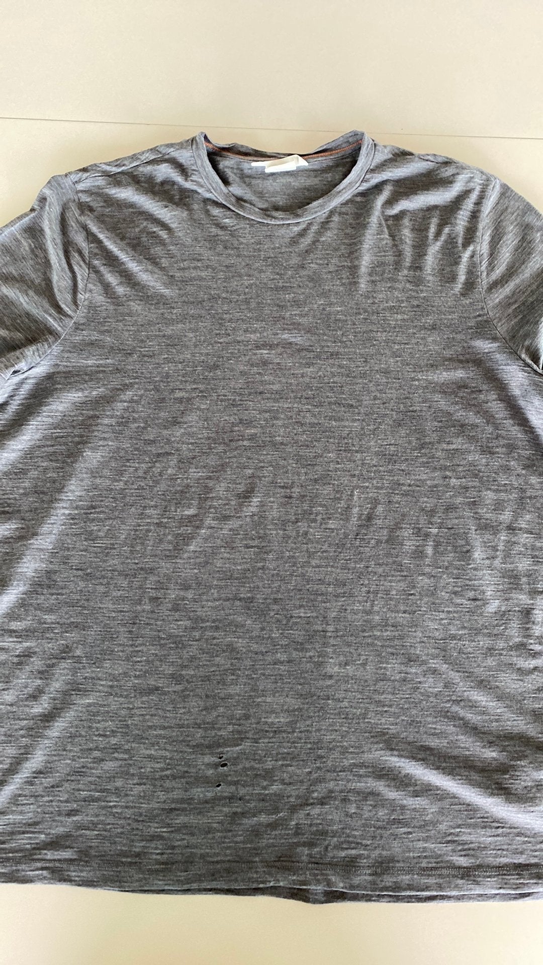 Icebreaker T-shirt heren 150 Merino - XL, Ophalen of Verzenden, Zo goed als nieuw, Grijs