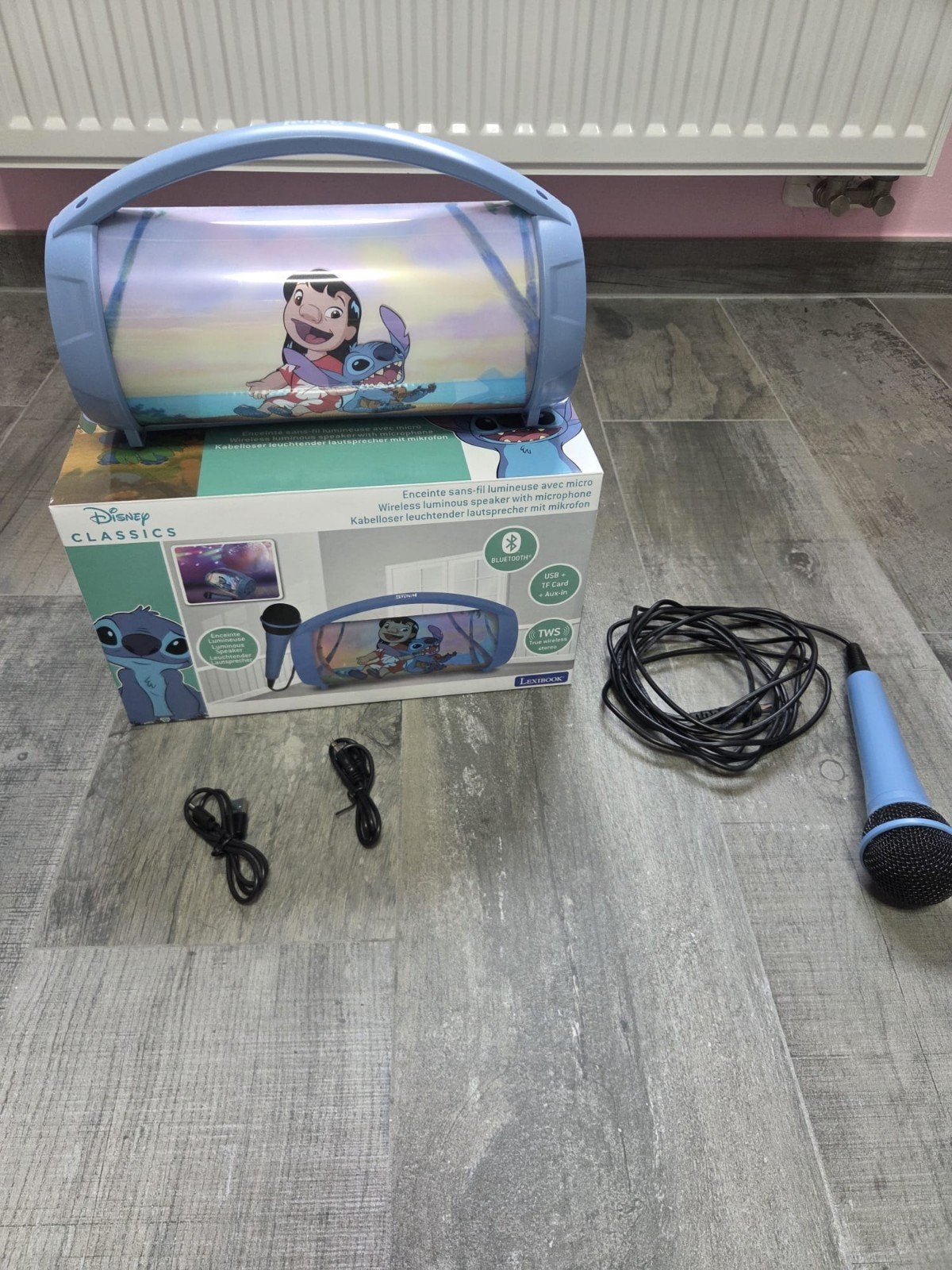 Enceinte Bluetooth avec micro Stitch., Enlèvement