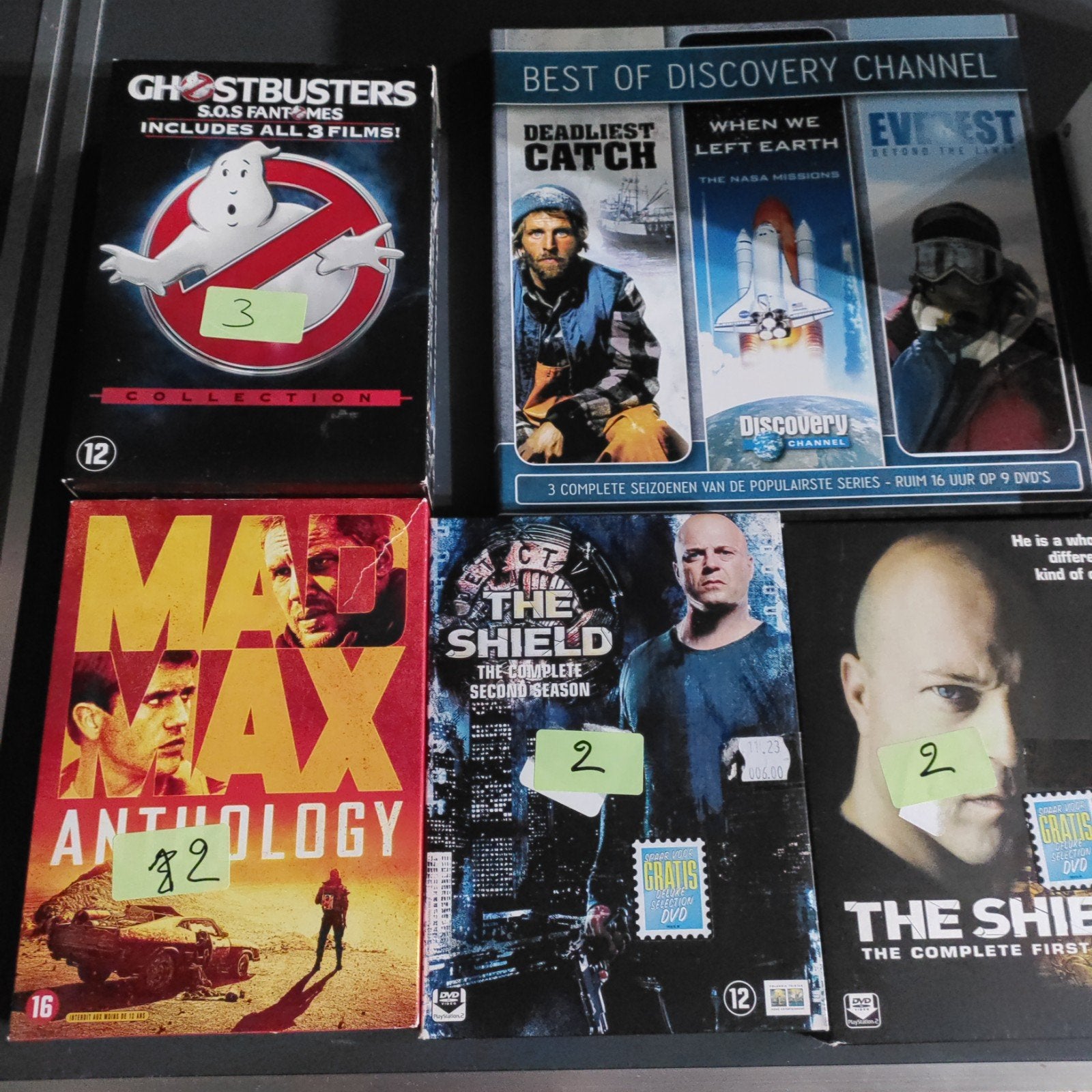 dvd boxen, CD & DVD, Enlèvement, Utilisé