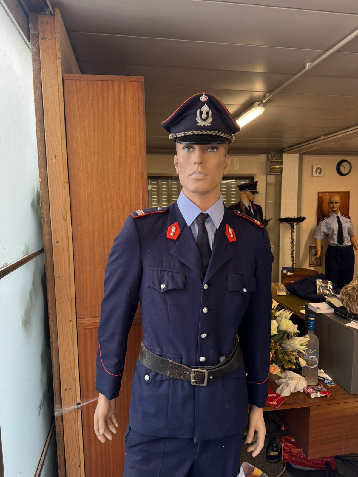 Paspop Rijkswacht met uniform, Verzamelen, Ophalen, Rijkswacht, Overige typen