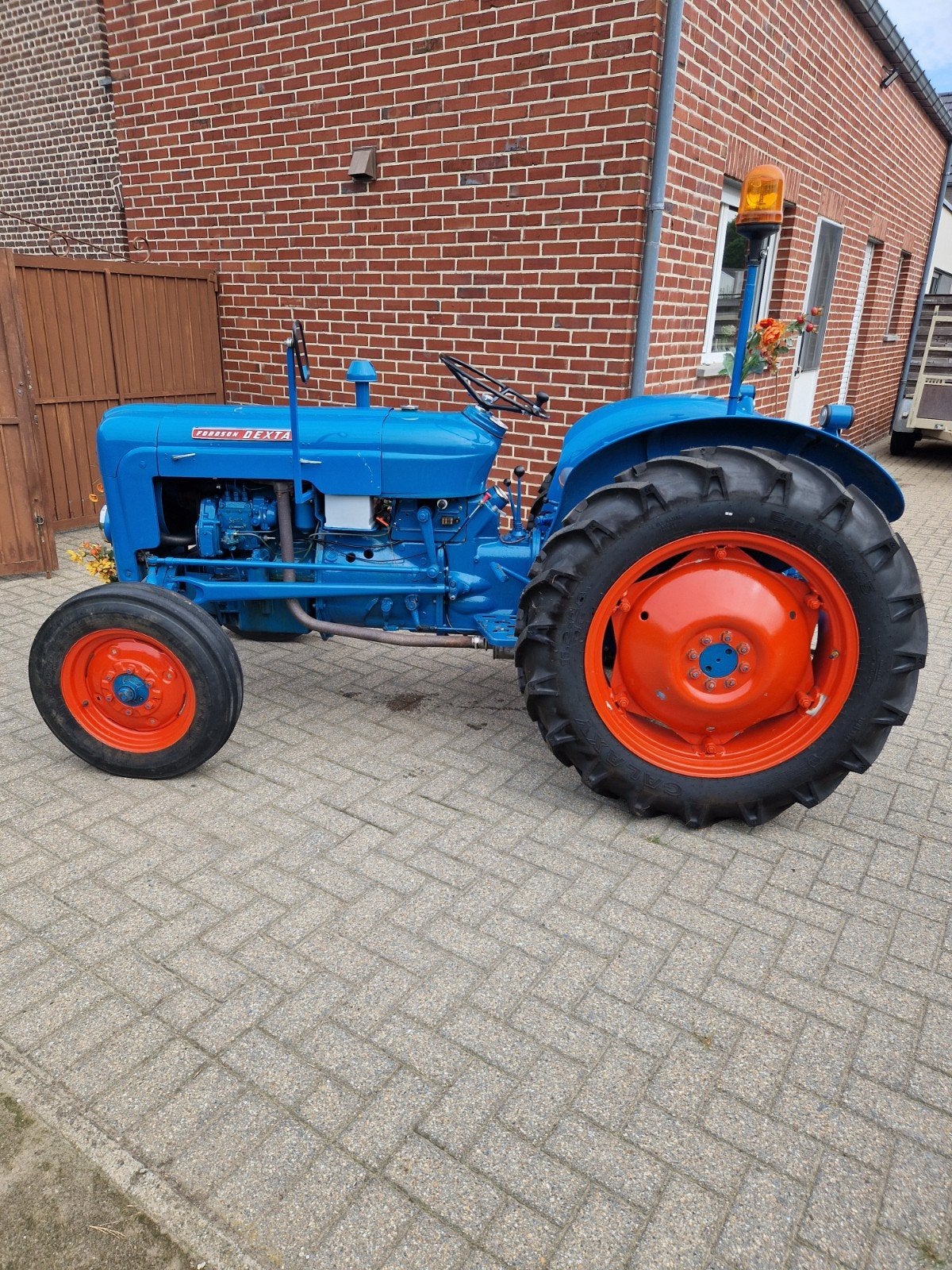 fordson dexta z, Ophalen