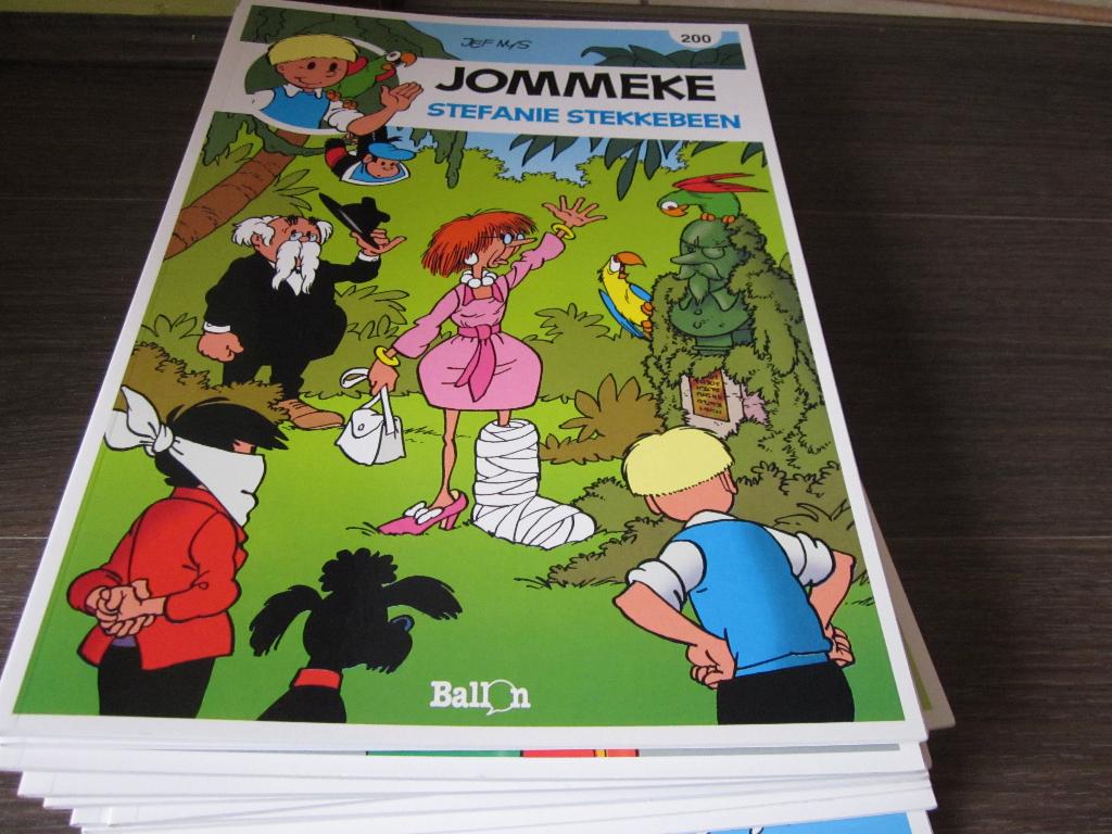 Jommeke nieuwe cover strips deel 4, Boeken, Stripverhalen, Meerdere stripboeken, Ophalen of Verzenden, Zo goed als nieuw, Jef Nys.