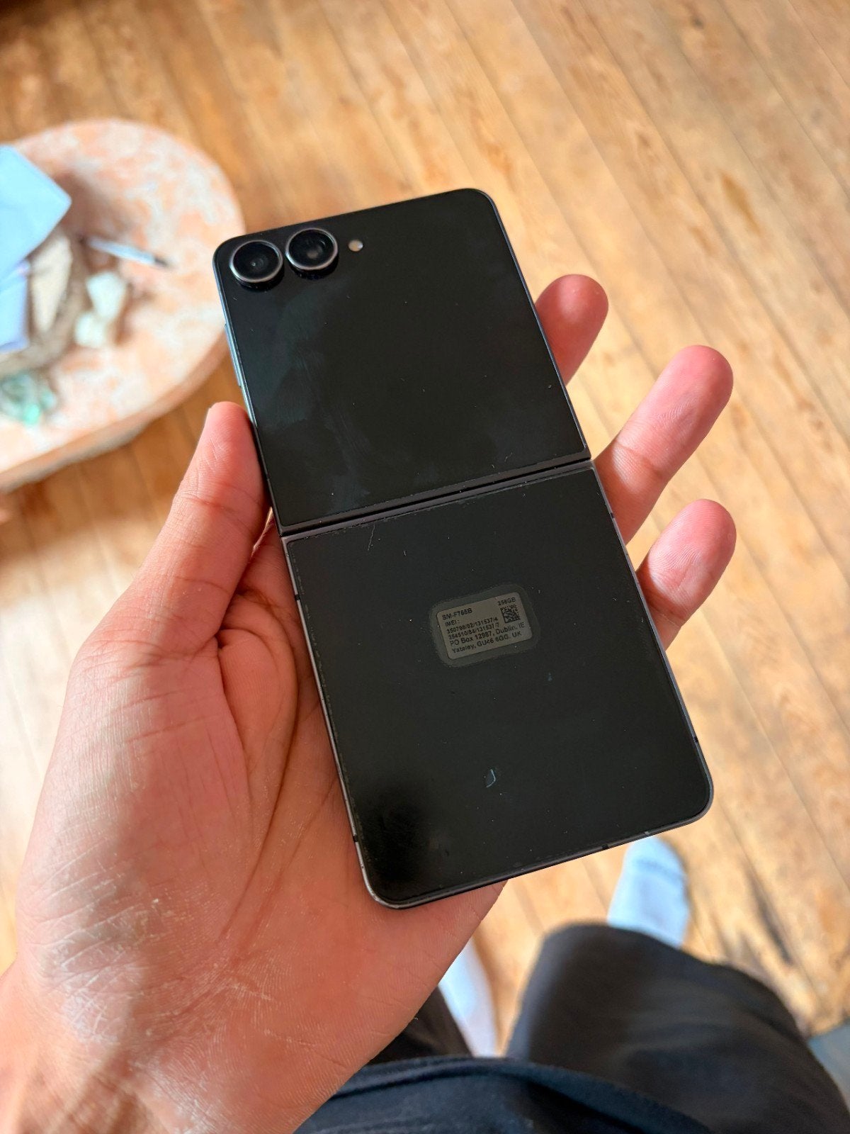 Samsung zflip7, Ophalen, Gebruikt, Zwart, Android OS