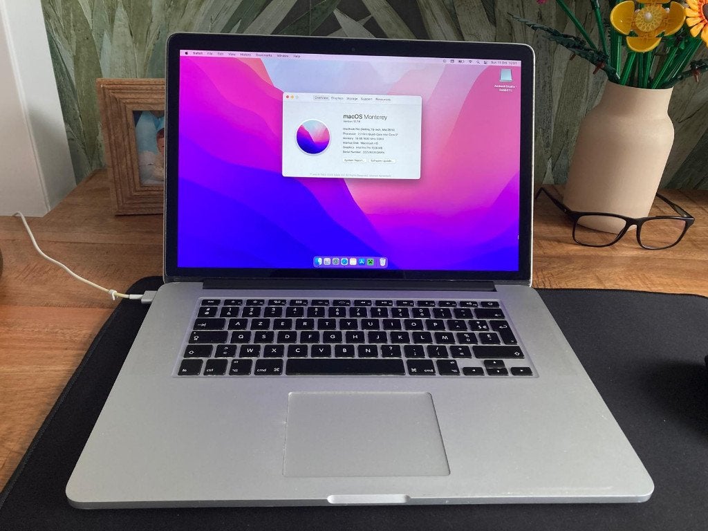 Macbook Pro 15' Retina Mid2015, Computers en Software, Ophalen, Gebruikt, 256 GB, 2 tot 3 Ghz