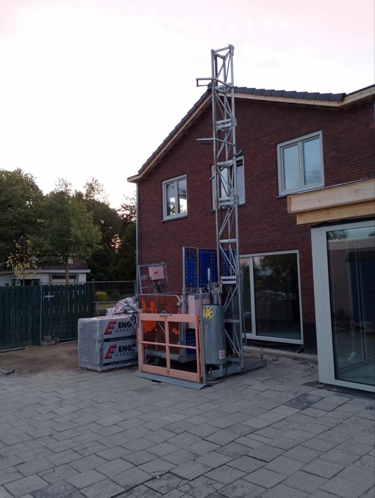 Bouwlift goederenlift, Doe-het-zelf en Bouw, Bouwliften, Ophalen, Bouwlift