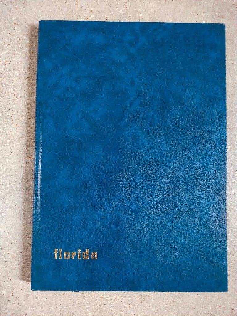 blauw postzegelalbum Florida - 16 zwarte pagina's (leeg) (1), Postzegels en Munten, Ophalen of Verzenden, Verzamelalbum
