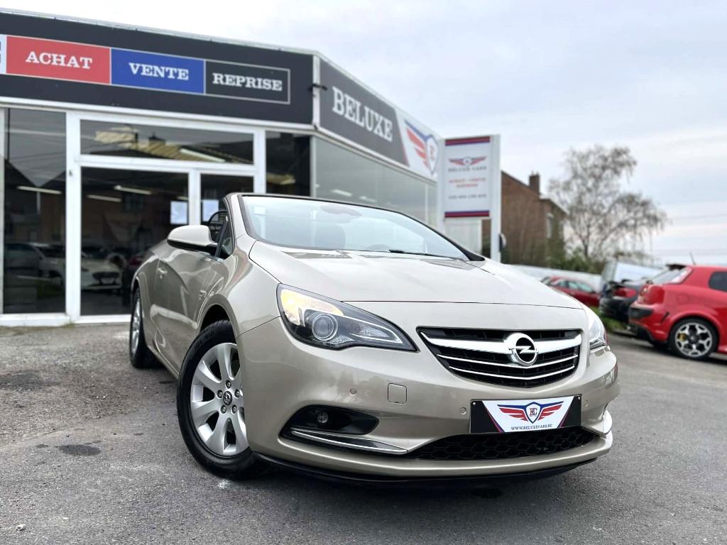 Opel Cascada 1.4Turbo*CABRIO*PDC-AV/AR*ATTACHE-REMORQUE, Euro 5, Attache-remorque, Entreprise, Cabriolet
