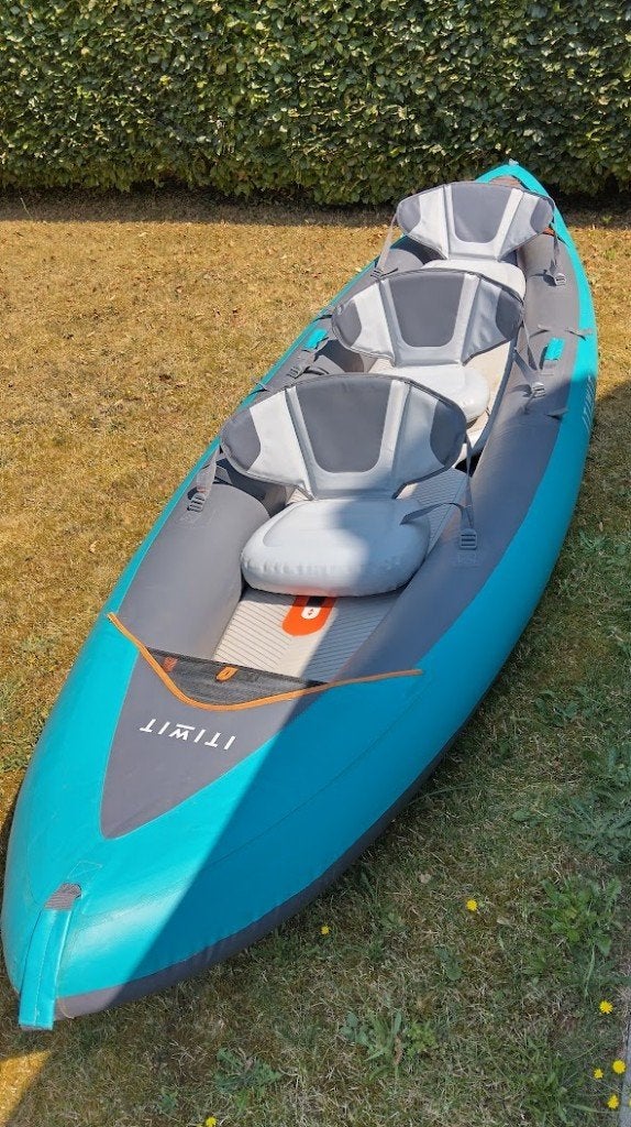 Itiwit kano 3 personen, Watersport en Boten, Kano's, Ophalen, Gebruikt, Drie personen of meer, Overige typen