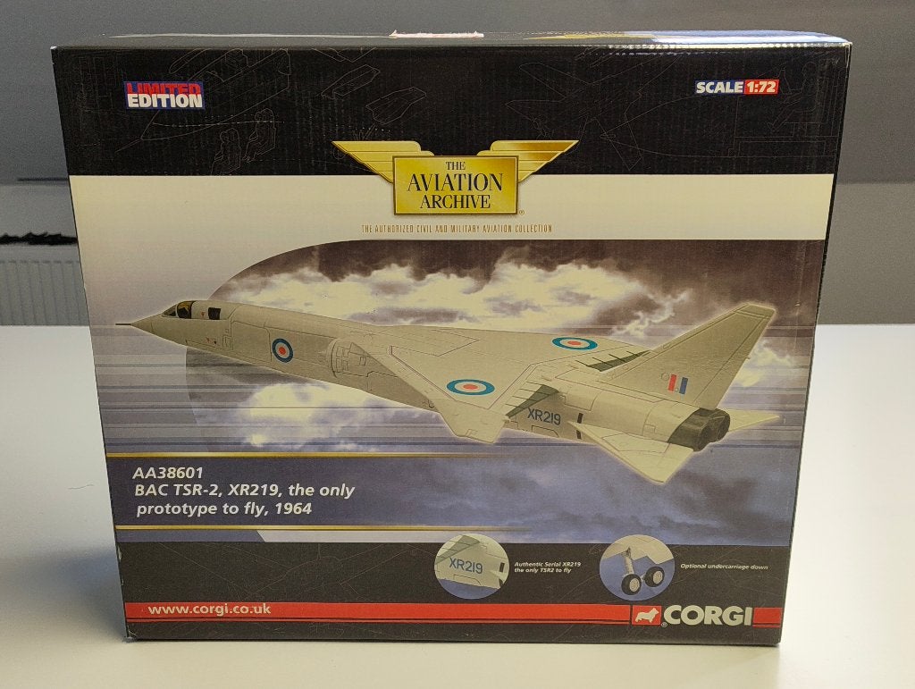 Corgi 1/72 BAC TSR-2 Diecast  modèle avion, Autres marques, Enlèvement ou Envoi, Comme neuf, 1:72 à 1:144