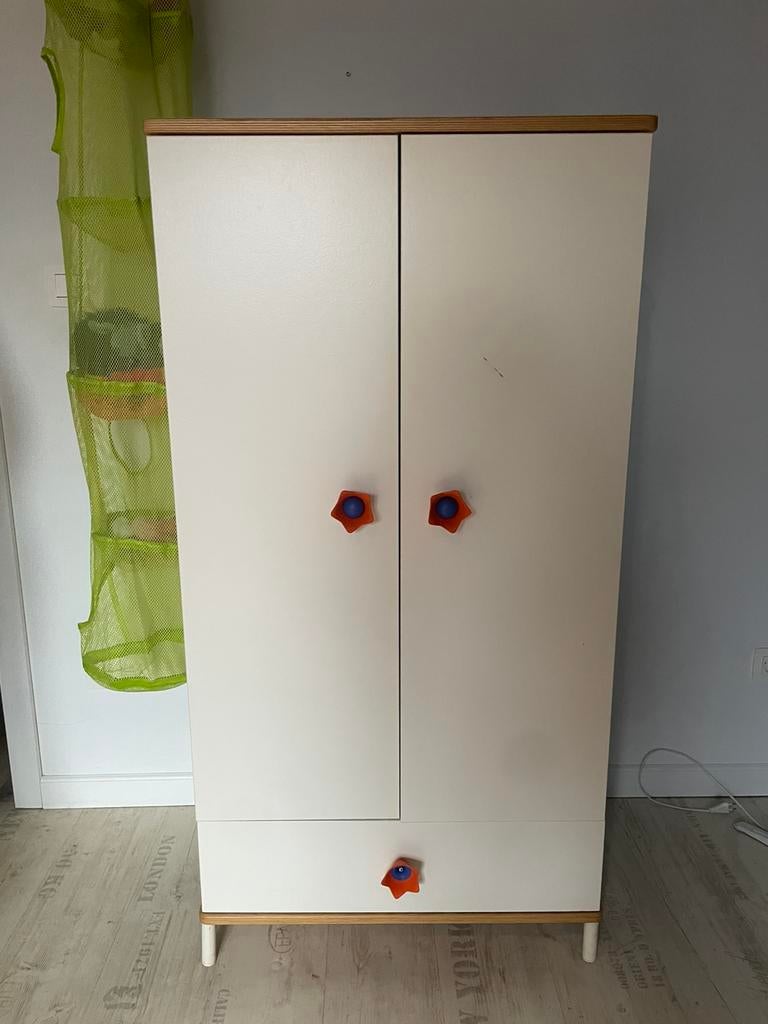 Leuke Kinderkast / Kledingkast, Ophalen, Gebruikt, Kast, 105 cm of meer
