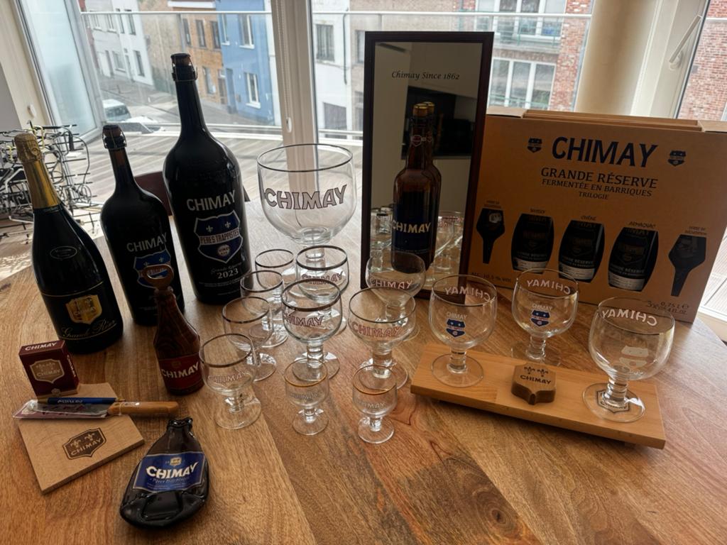 Trappistenbier Chimay, Ophalen, Zo goed als nieuw