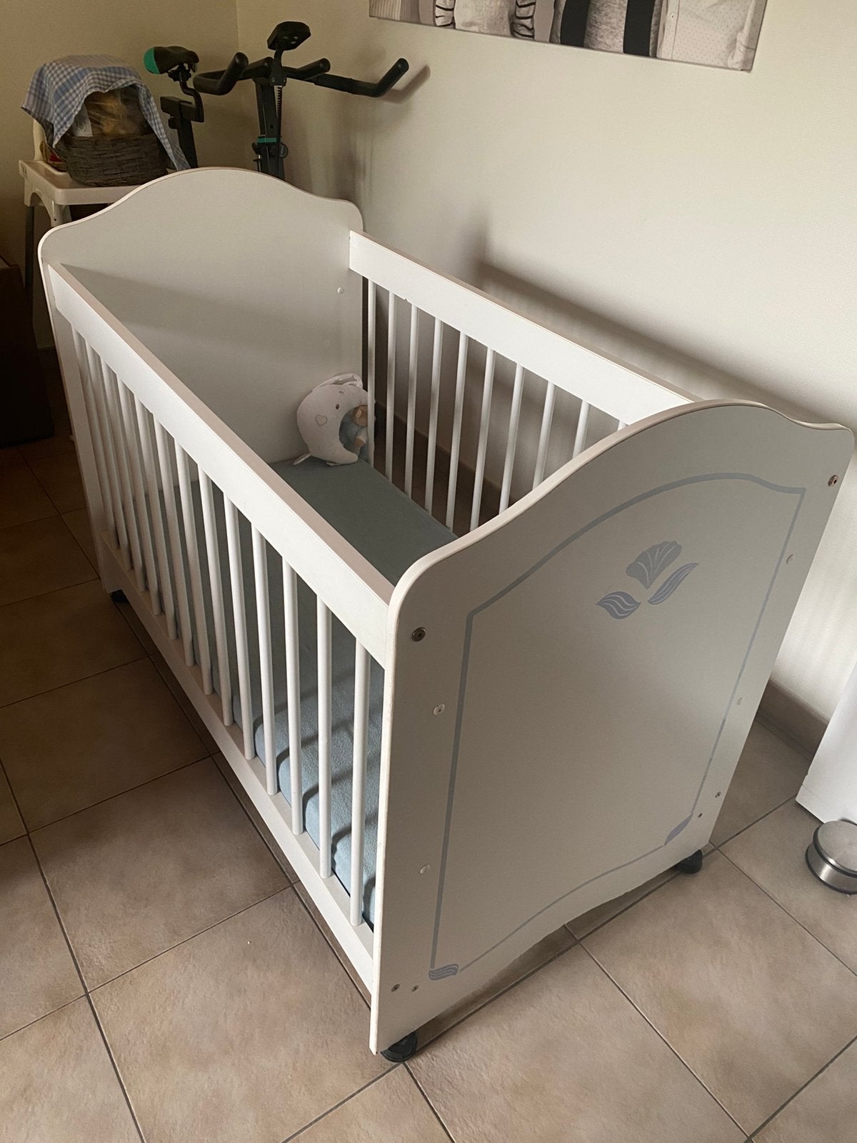 Kinderbedje, Kinderen en Baby's, Kinderkamer | Complete kinderkamers, Ophalen, Gebruikt, Jongetje of Meisje