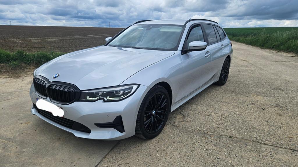 320i 74000km 01/2020 Garantie BMW, Auto's, BMW, Automaat, Achterwielaandrijving, Leder, Break